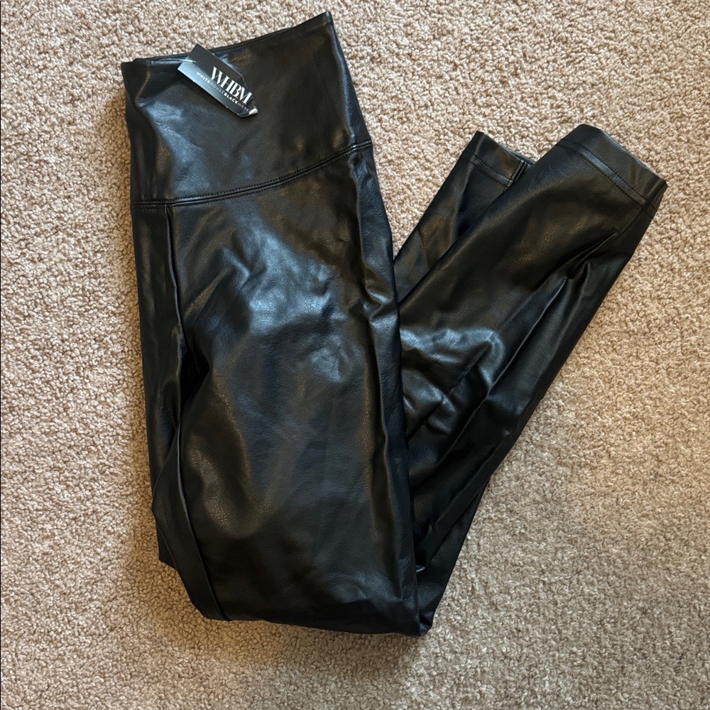 White House Black Market Black Runway Leggings